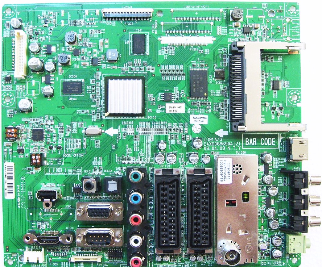 TV Spare Parts UK EAX60686904 LG Main AV Signal Panel