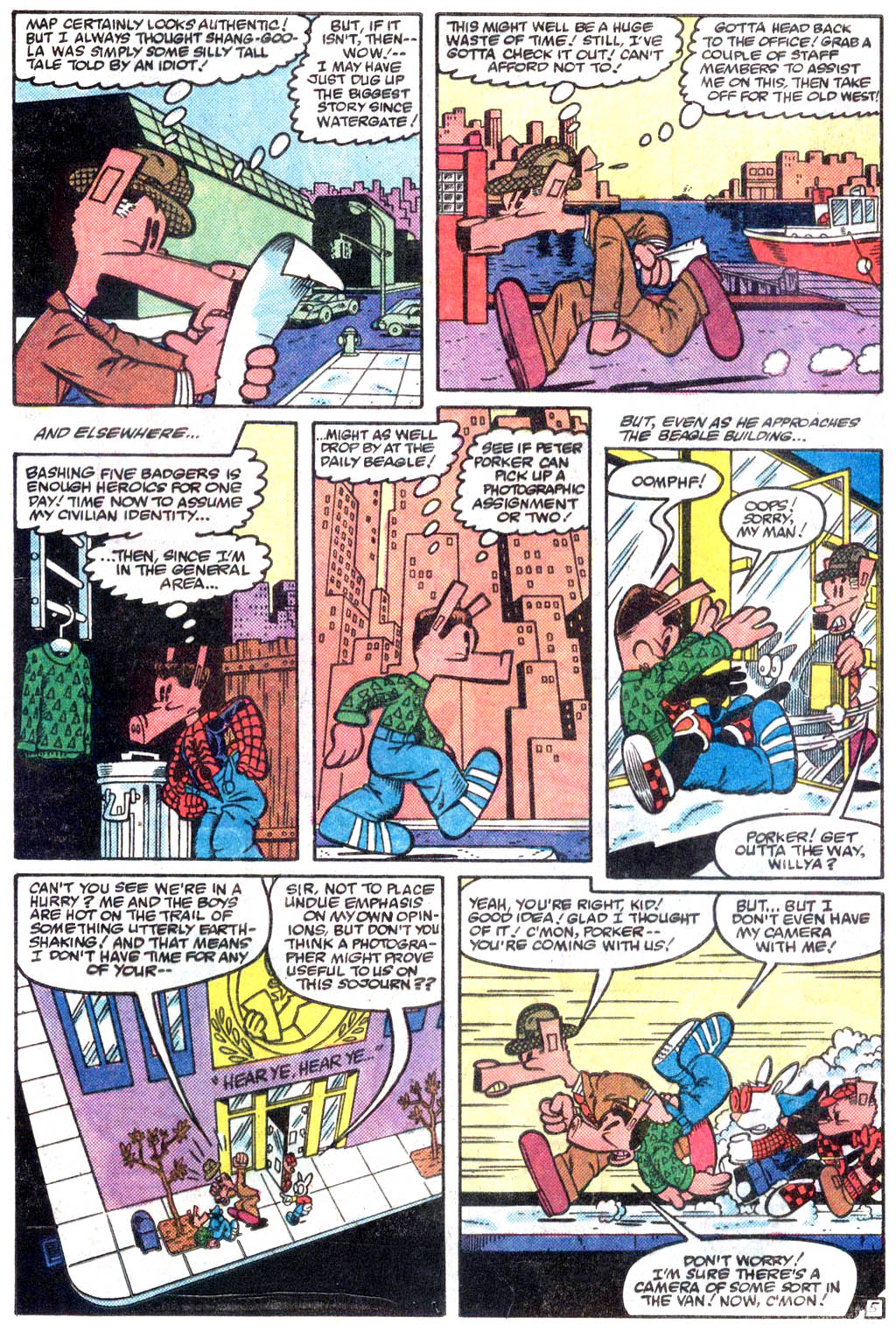 Read online Peter Porker, The Spectacular Spider-Ham comic -  Issue #3 - 6