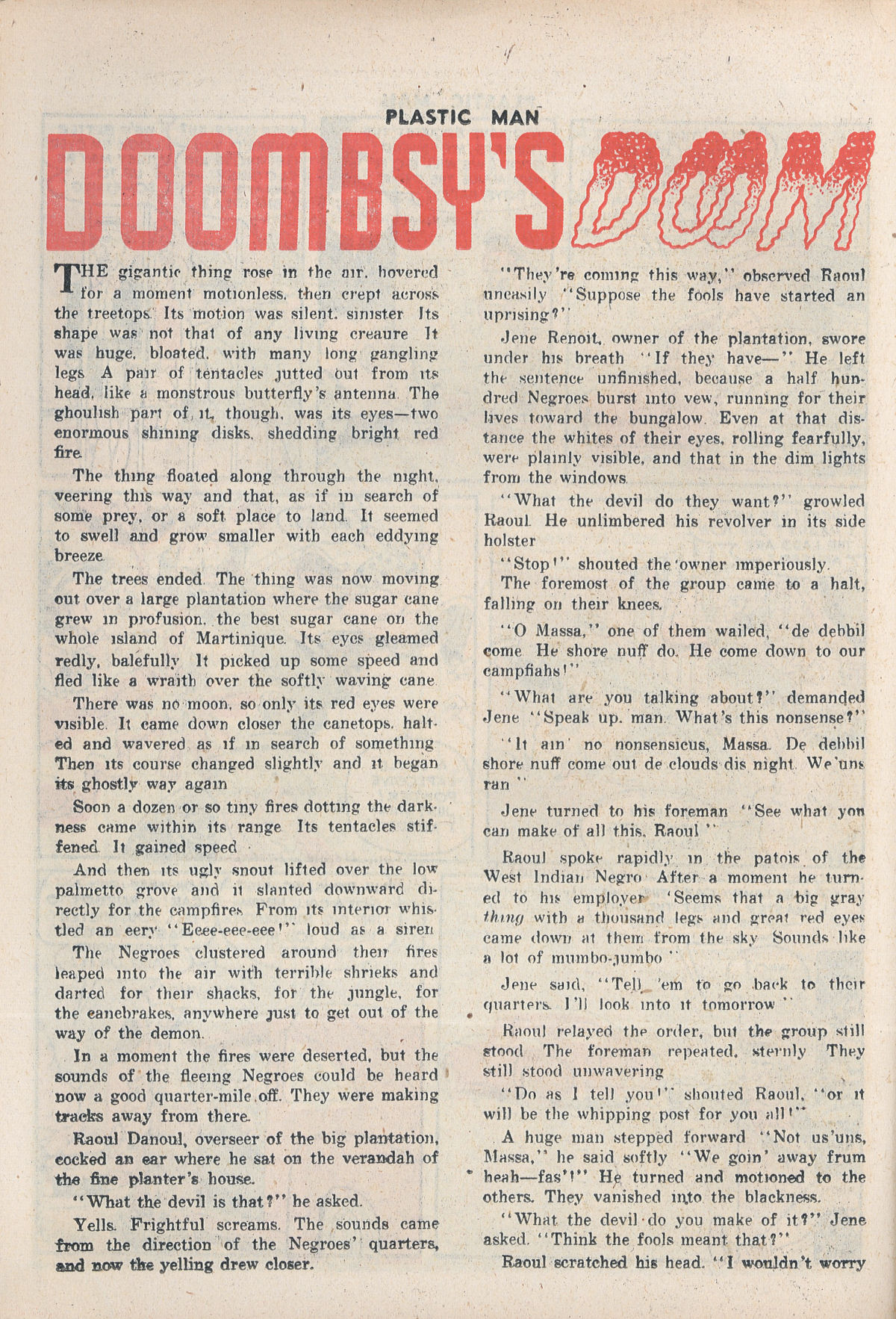 Read online Plastic Man (1943) comic -  Issue #8 - 34