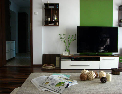 Ideas para decorar, diseñar y mejorar tu casa.: Una casa color verde