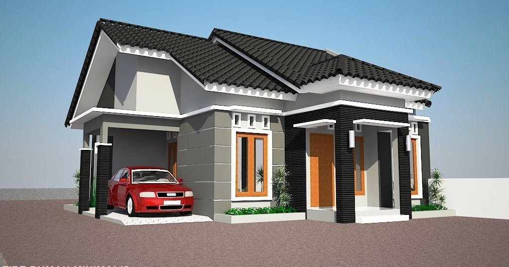 Baru 10 Rumah  Minimalis 2 Lantai Atap  Limas  Gambar Minimalis