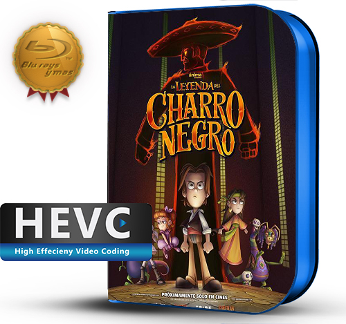 La leyenda del Charro Negro (2017) 1080P HEVC-8Bits BDRip Latino (Animación)