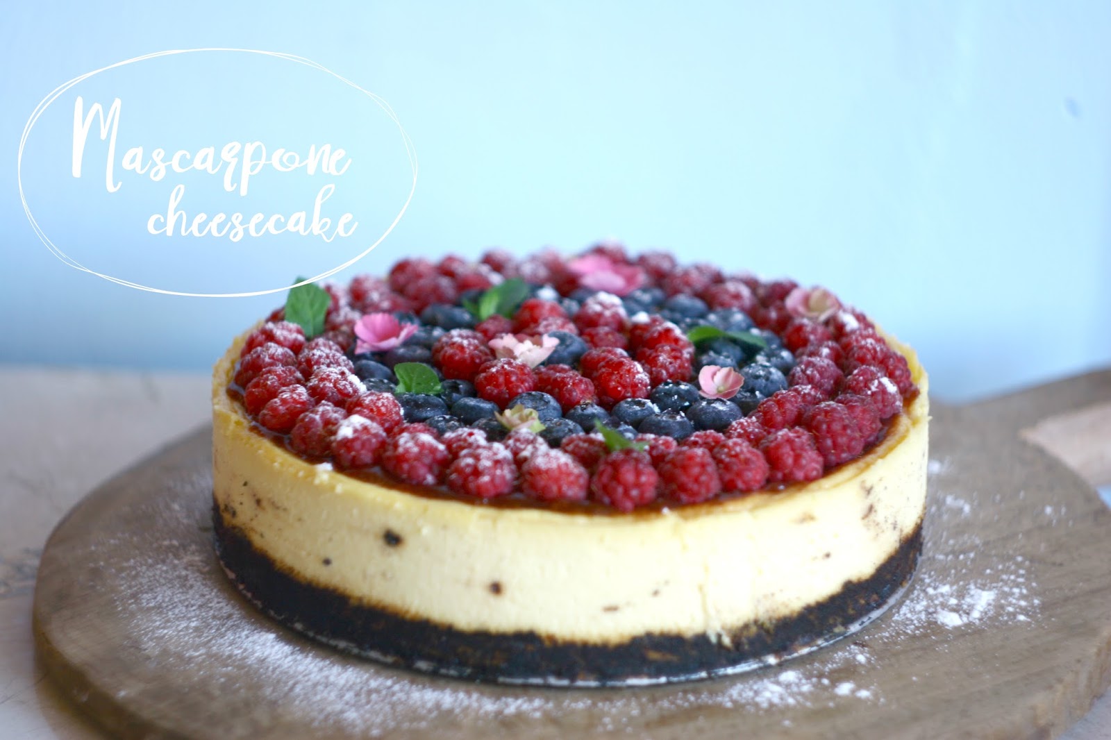 Just Dare to Cook Cheesecake s mascarpone