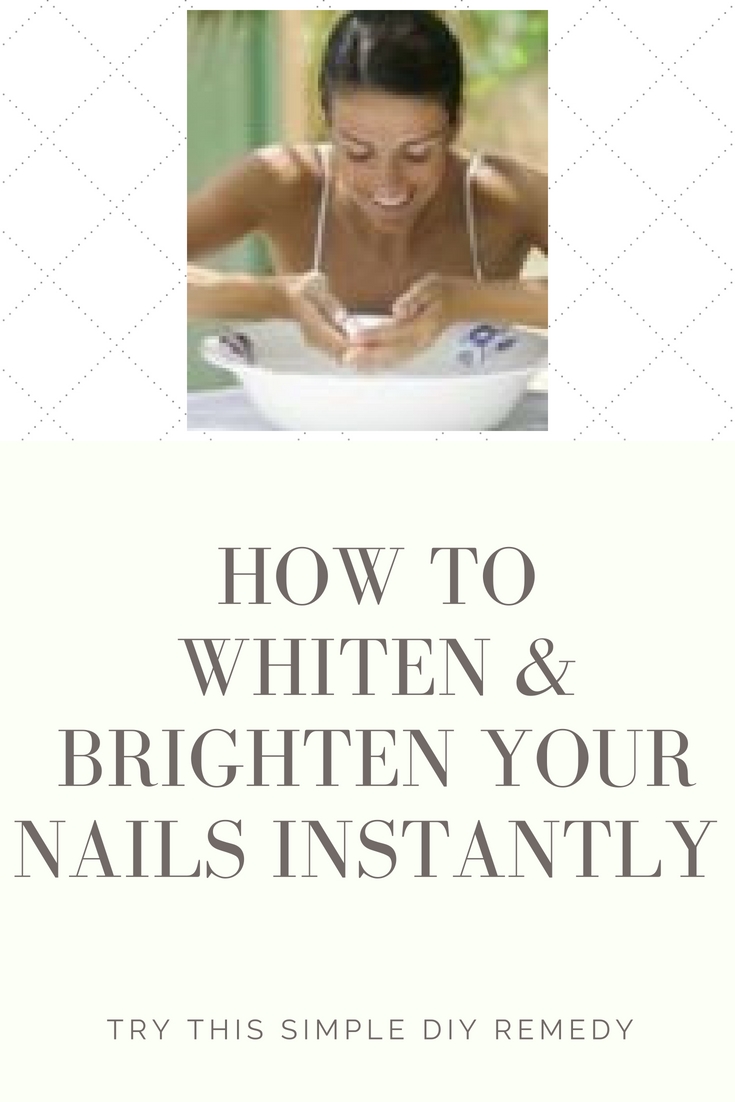 Whiten and brighten nails instantly with this DIY remedy Beauty and