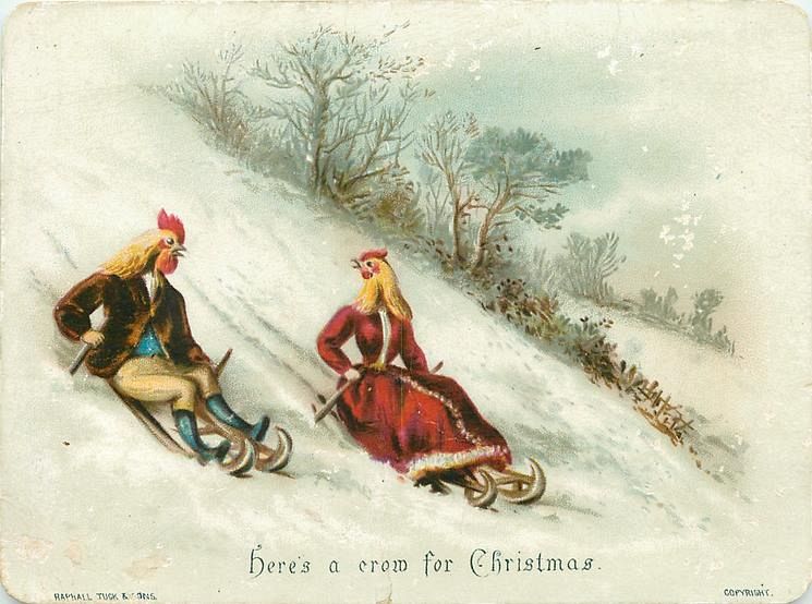 original victorian christmas cards