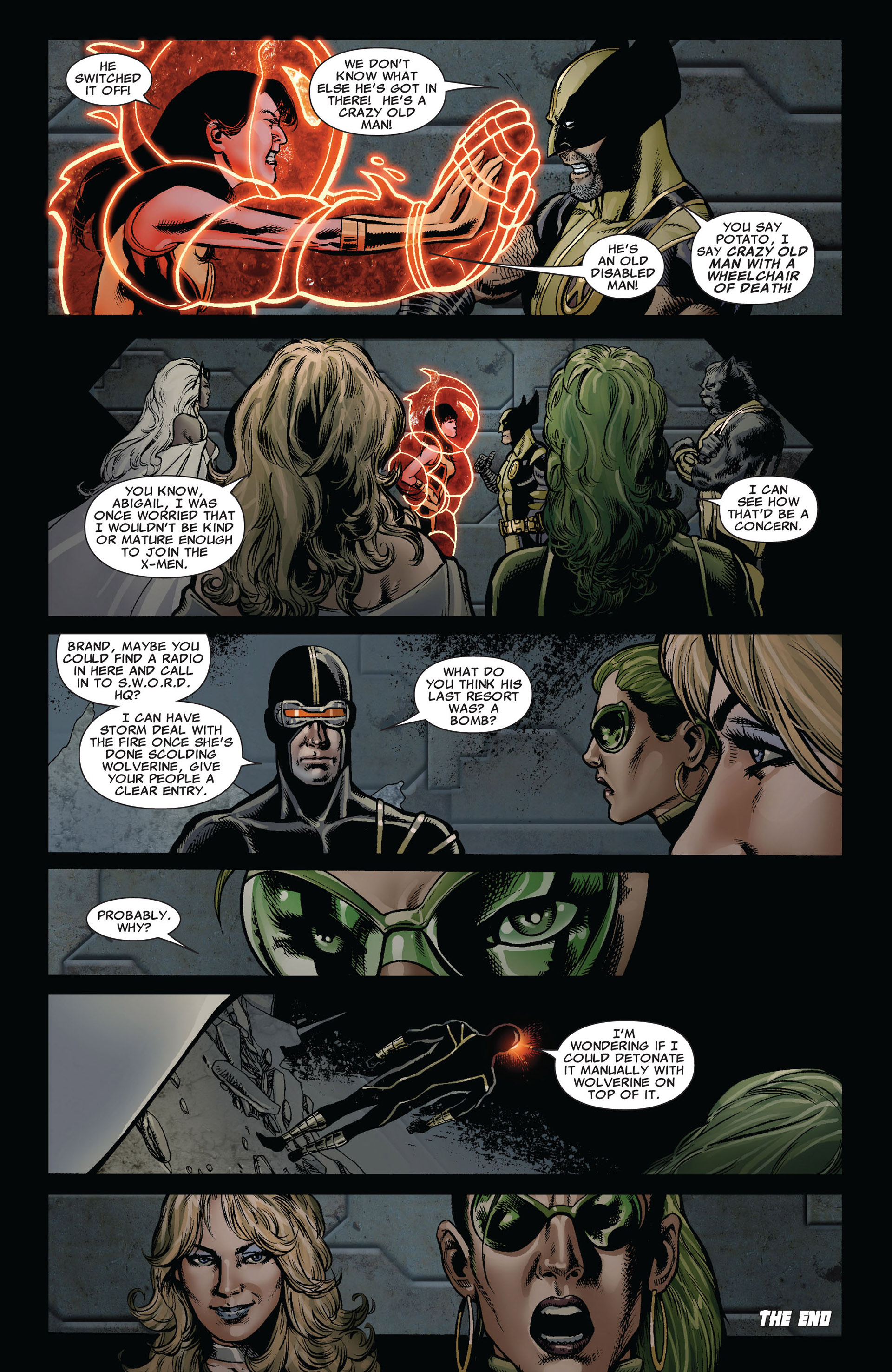 Read online Astonishing X-Men (2004) comic -  Issue #35 - 23