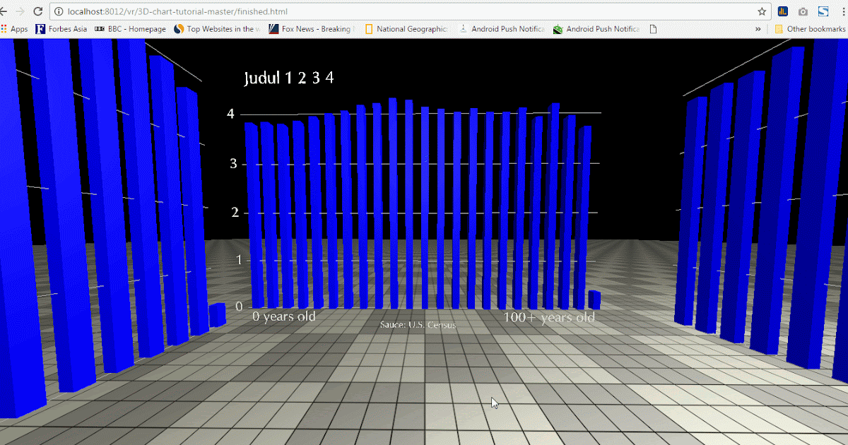 Membuat Virtual Reality / VR Visualisasi Data Three.js Oddsay