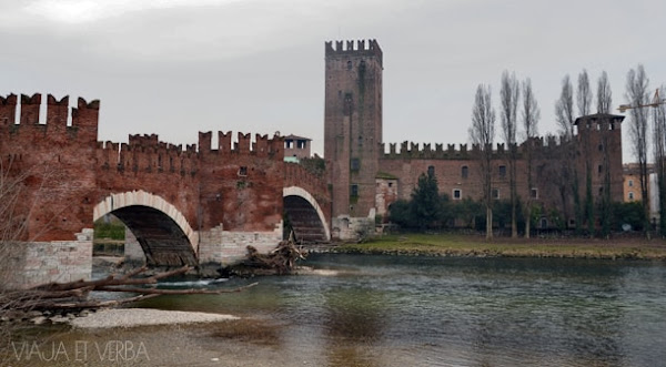 Fortaleza di Verona, Italia. Viaja et verba