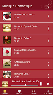  Chansons d'Amour et Musique Romantique Love%2Band%2BRomantic%2BMusic%2BiPhone%2BScreenshot%2B1