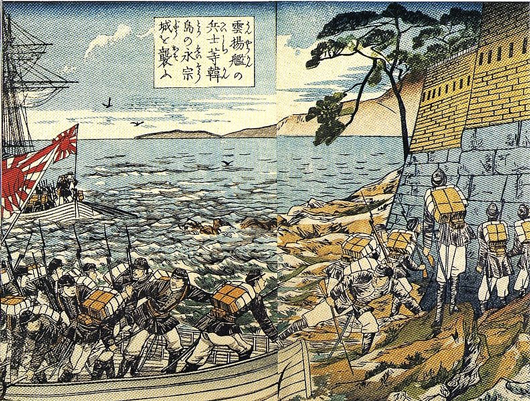 　江華島事件,the Ganghwa Island incident, the First Sino-Japanese War