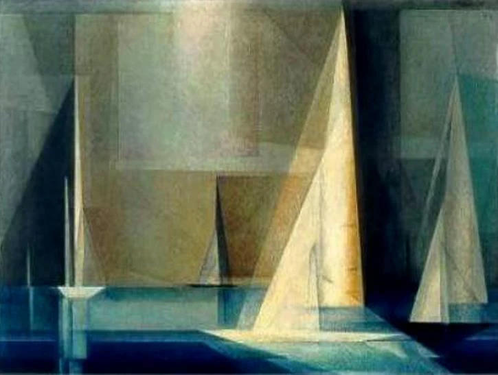 Lyonel Feininger 1871-1956 | American-born German Cubist/Expressionist painter