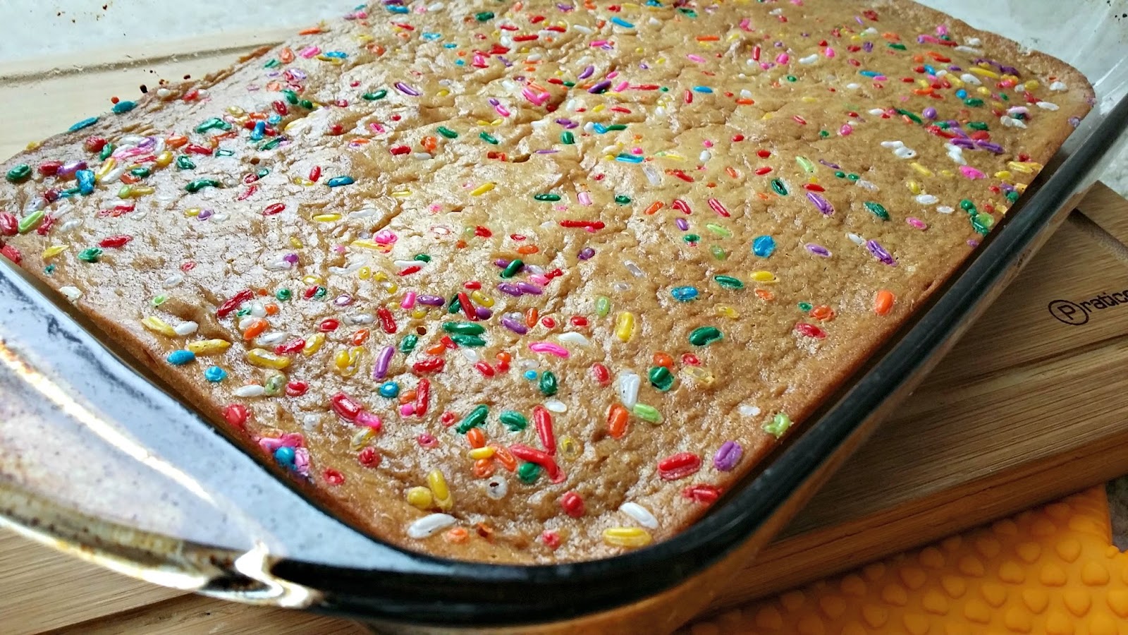 Temporary Waffle Vanilla Bean Blondies + Recipe