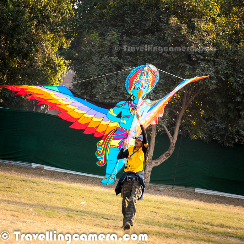 Delhi's International KiteFlying Festival by Delhi Tourism India
