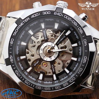 Reloj WINNER mecanico esqueletico automatico