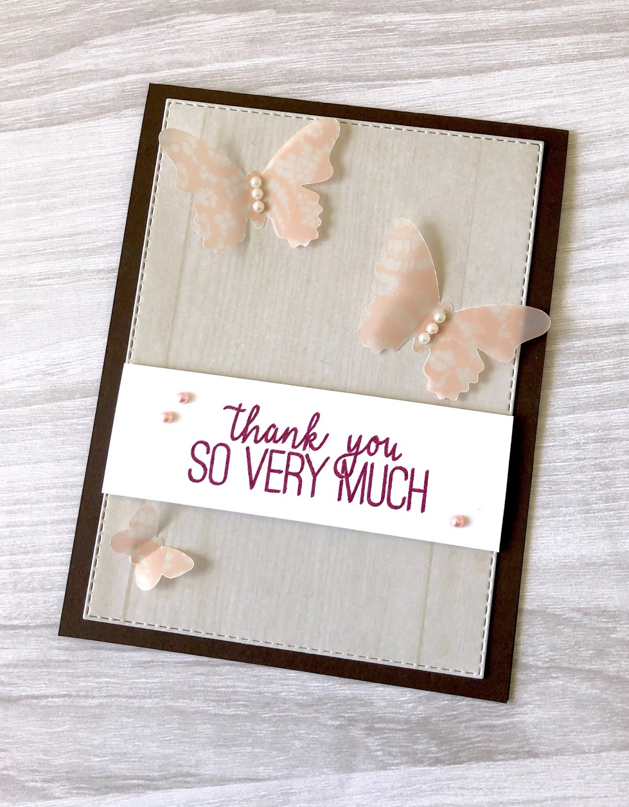 Vellum Butterflies Handmade by Fiona