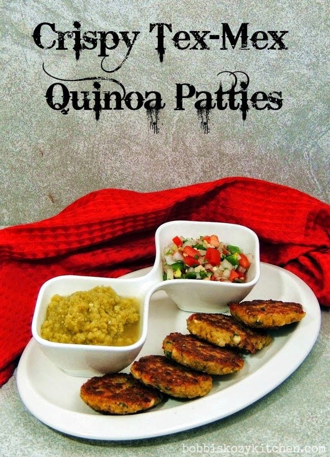 Crispy Tex-Mex Quinoa Patties