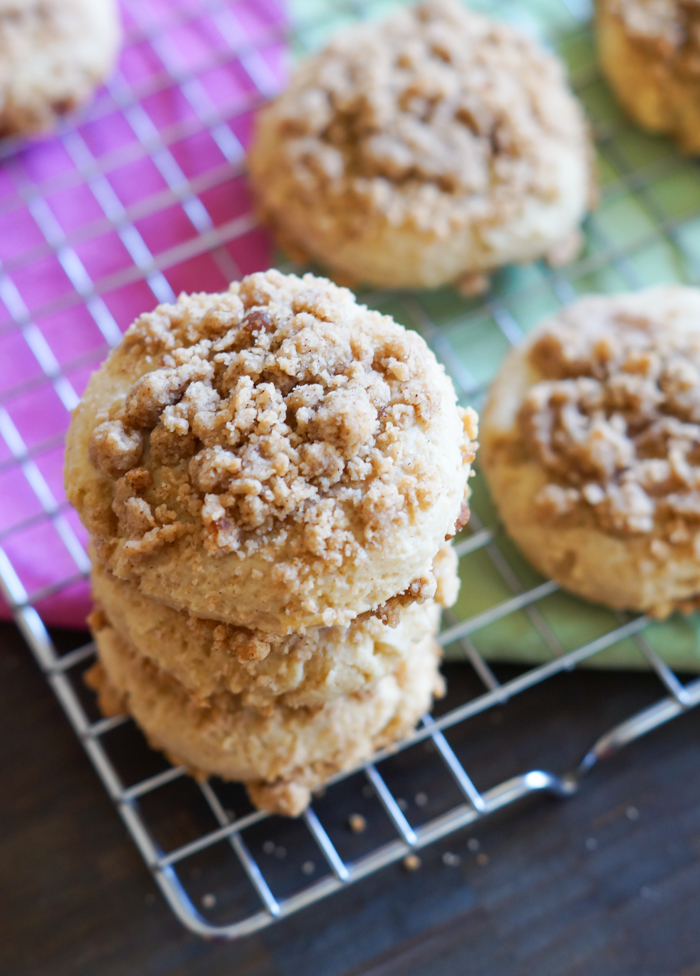 Cream Cheese Coffeecake Cookies