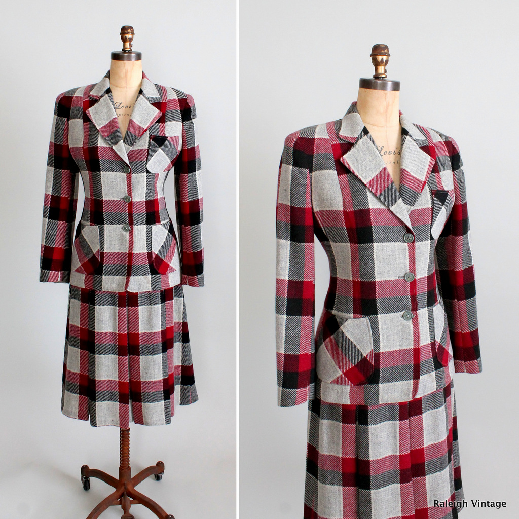 ~ Raleigh Vintage ~: 1940s Campus Suits for Women