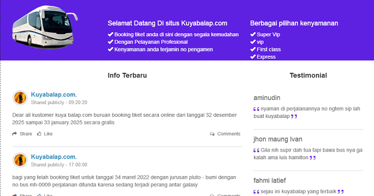 Download Source Code Pemesanan Tiket dan Tempat Duduk Bus Download Source Code Pemesanan Tiket dan Tempat Duduk Bus