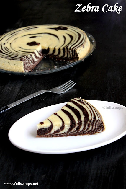 Easy Zebra Cake Easy Zebra Cake