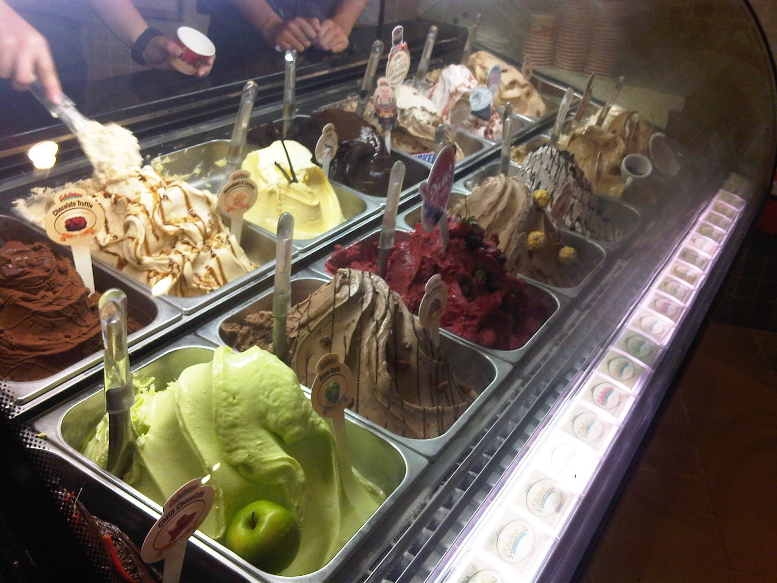 Regin's Realm Gelatissimo ice cream heaven at Trinoma