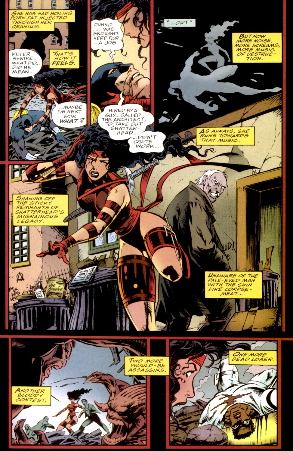 Read online Elektra (1996) comic -  Issue #4 - A Little Piece of Paradise - 12