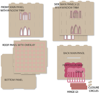 Needles 'n' Knowledge: Castle Renaissance 3d Model Assembly