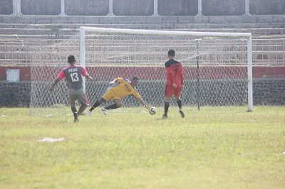 Tanding Persahabatan, Polresta Pekalongan Ungguli Wartawan 5-3