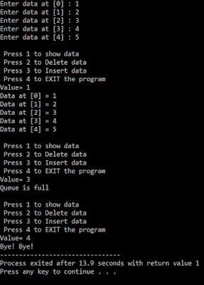 C++ program of circular queue ~ Program Nerd