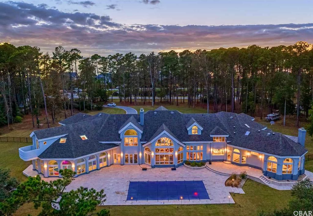 14,000 Square Foot Waterfront Mansion In Kitty Hawk, NC THE AMERICAN