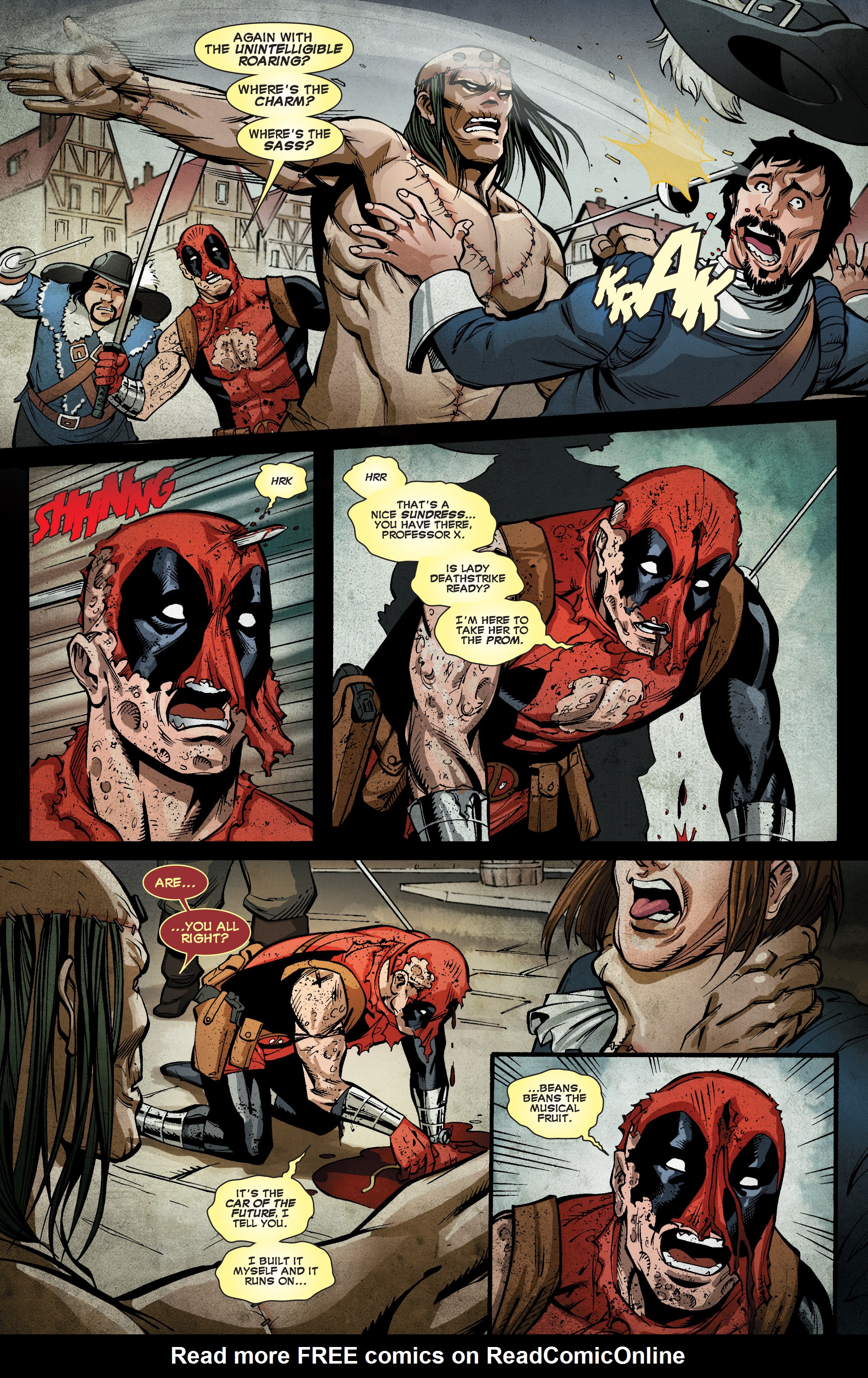 Read online Deadpool Killustrated comic -  Issue #4 - 10