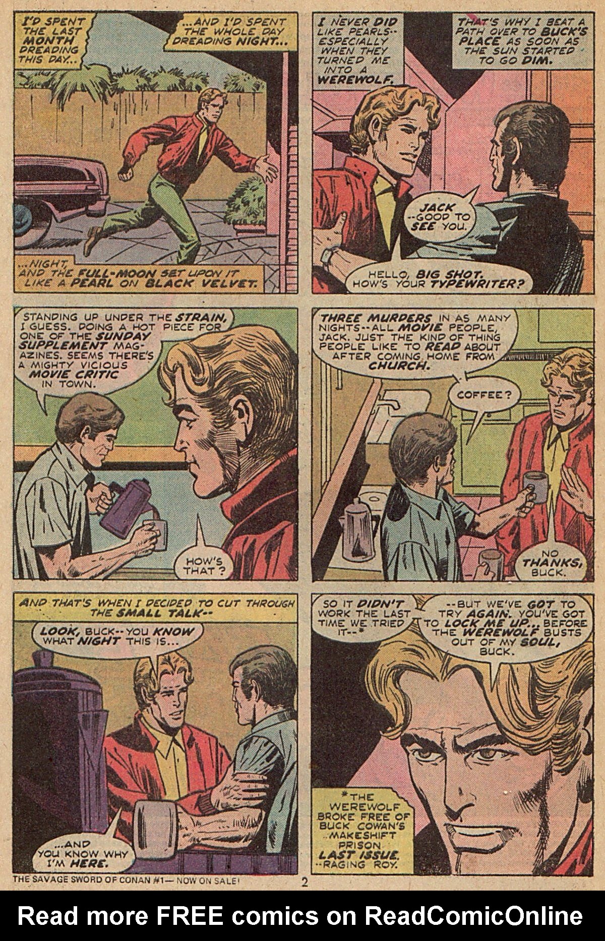 Read online Werewolf by Night (1972) comic -  Issue #22 - 3