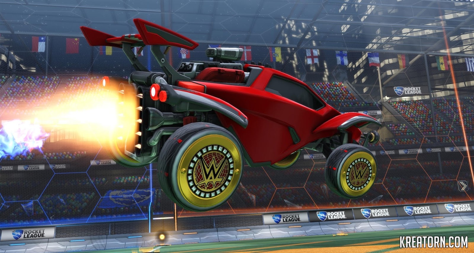 Rocket League WWE Rocket League WWE SKINLERI
