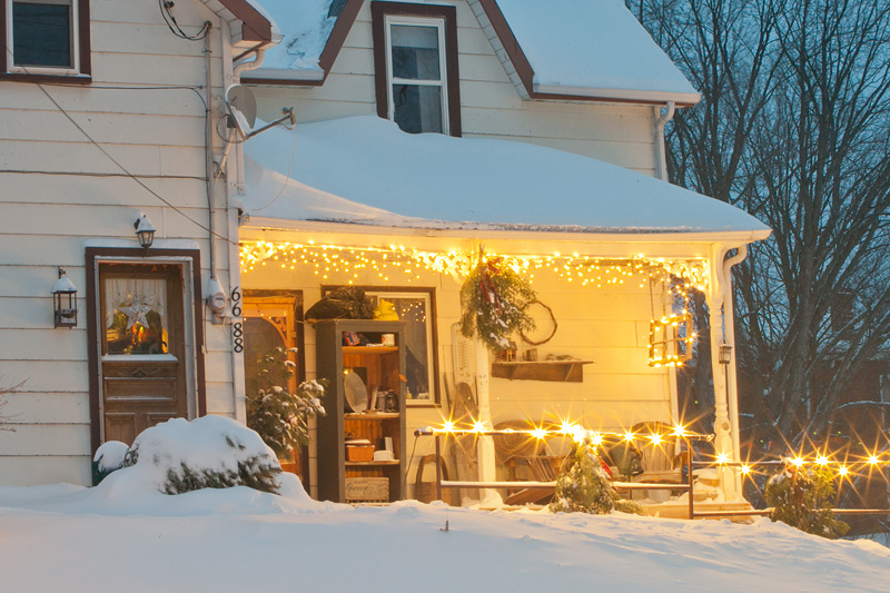 Toronto. Canada. Estonia. Christmas decorations