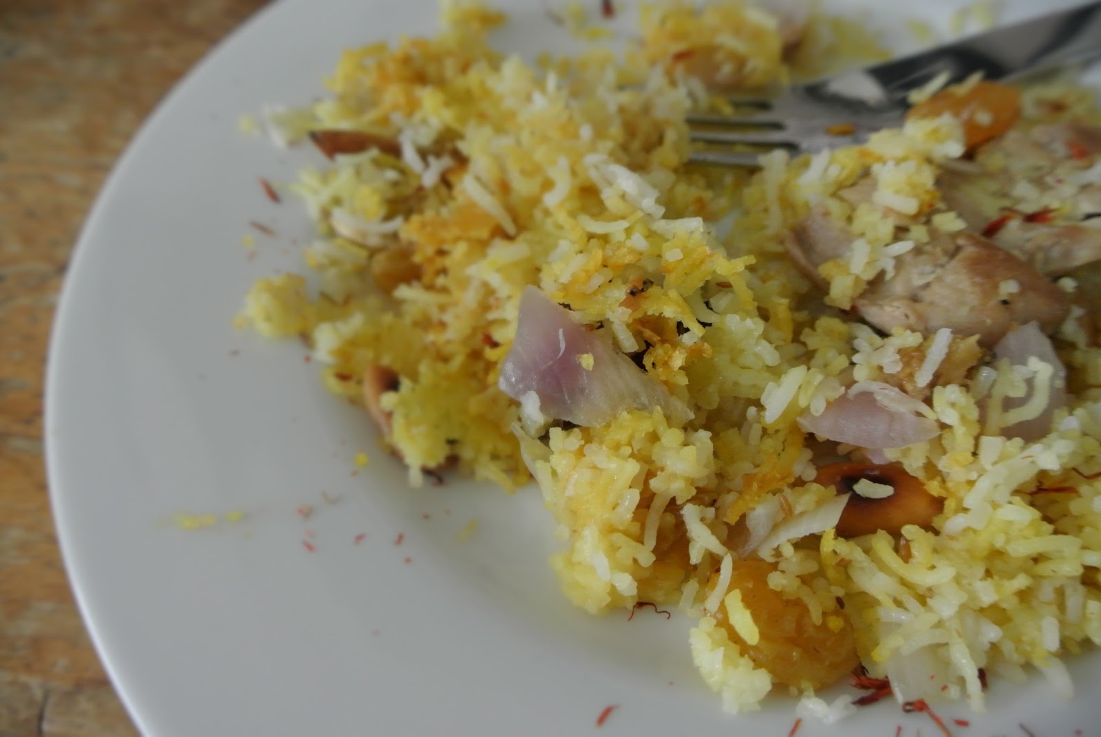 Delicious! Where's my curry sauce? What's a biryani?