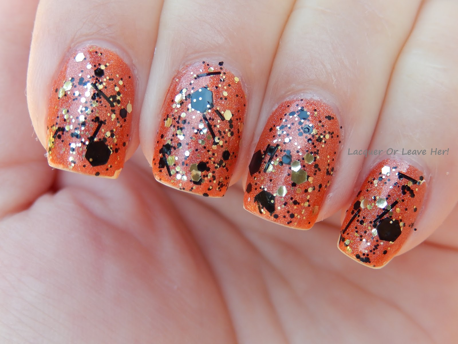 Lacquer or Leave Her!: Spooky Polished Pairings: Holo in triplicate