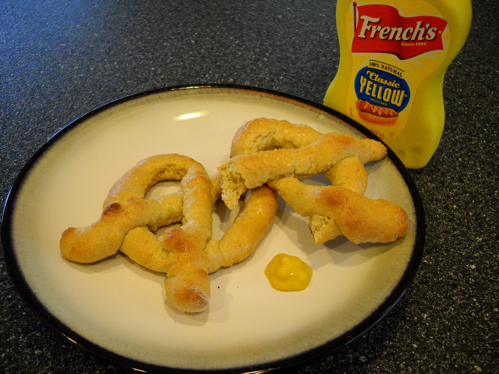 no longer a grim girl Pretzels with Health One Meal Replacement