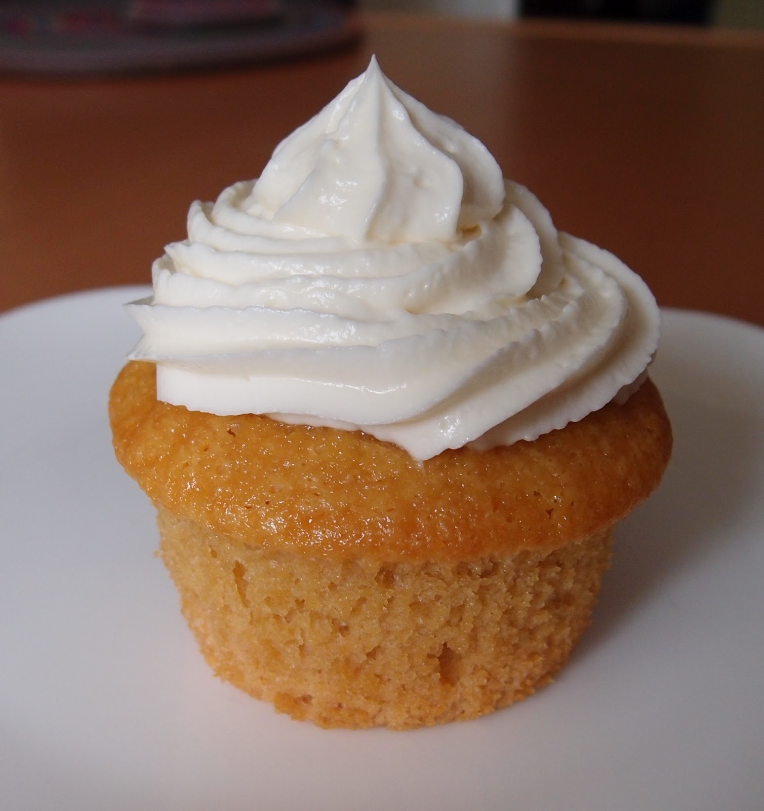 The Caked Crusader Golden syrup cupcakes with vanilla cream cheese