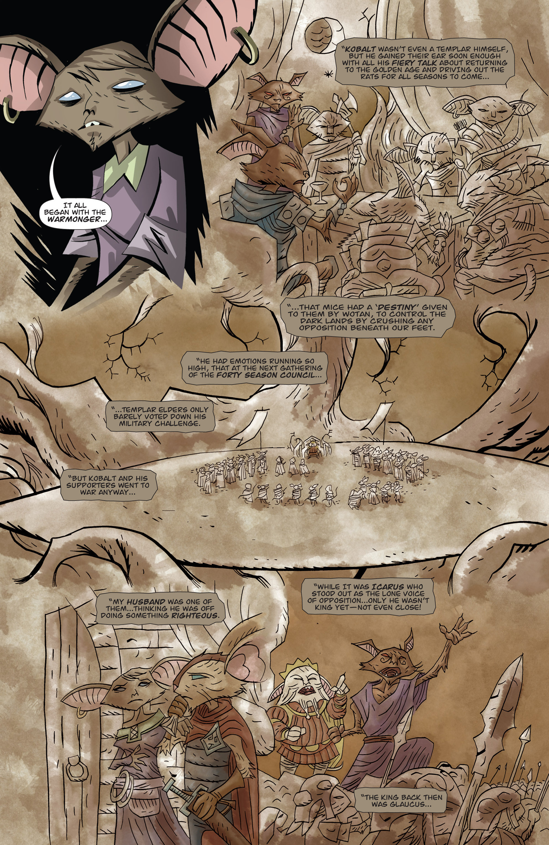 Read online The Mice Templar Volume 4: Legend comic -  Issue #6 - 11