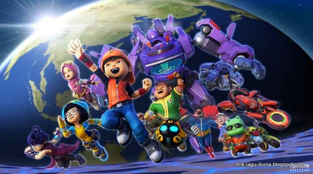 Poster foto Boboiboy Galaxy Boboiboy Galaxy Wallpaper