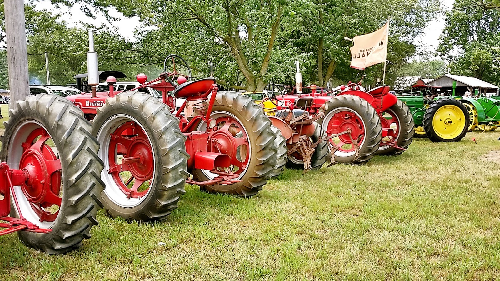 Images by Altered Art Vintage Tractors at the Threshermen's Show