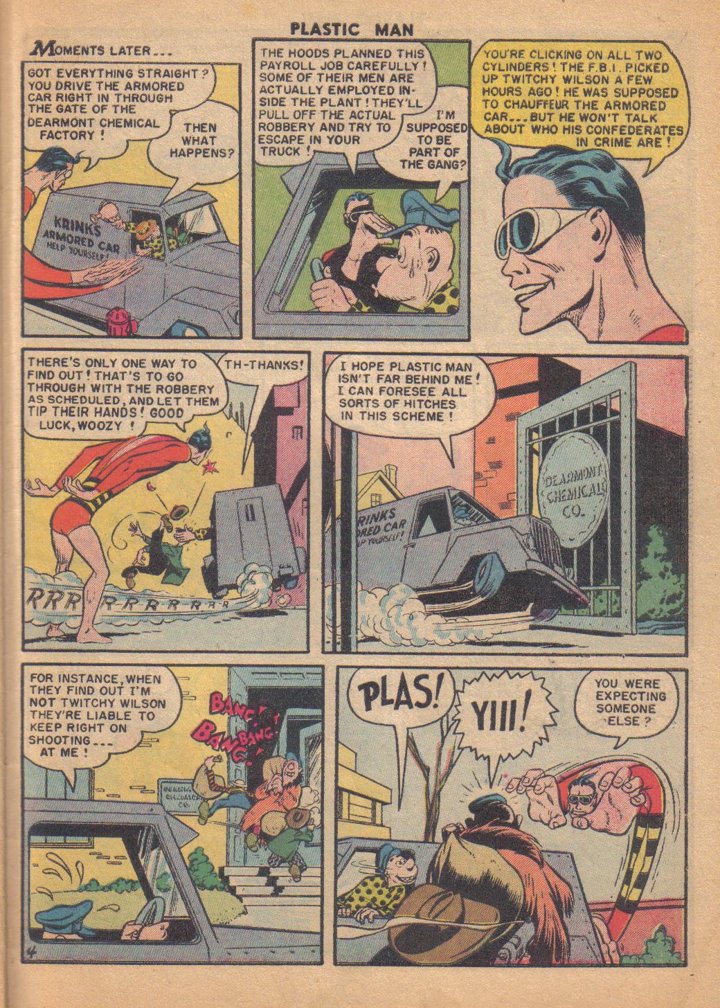 Read online Plastic Man (1943) comic -  Issue #64 - 27