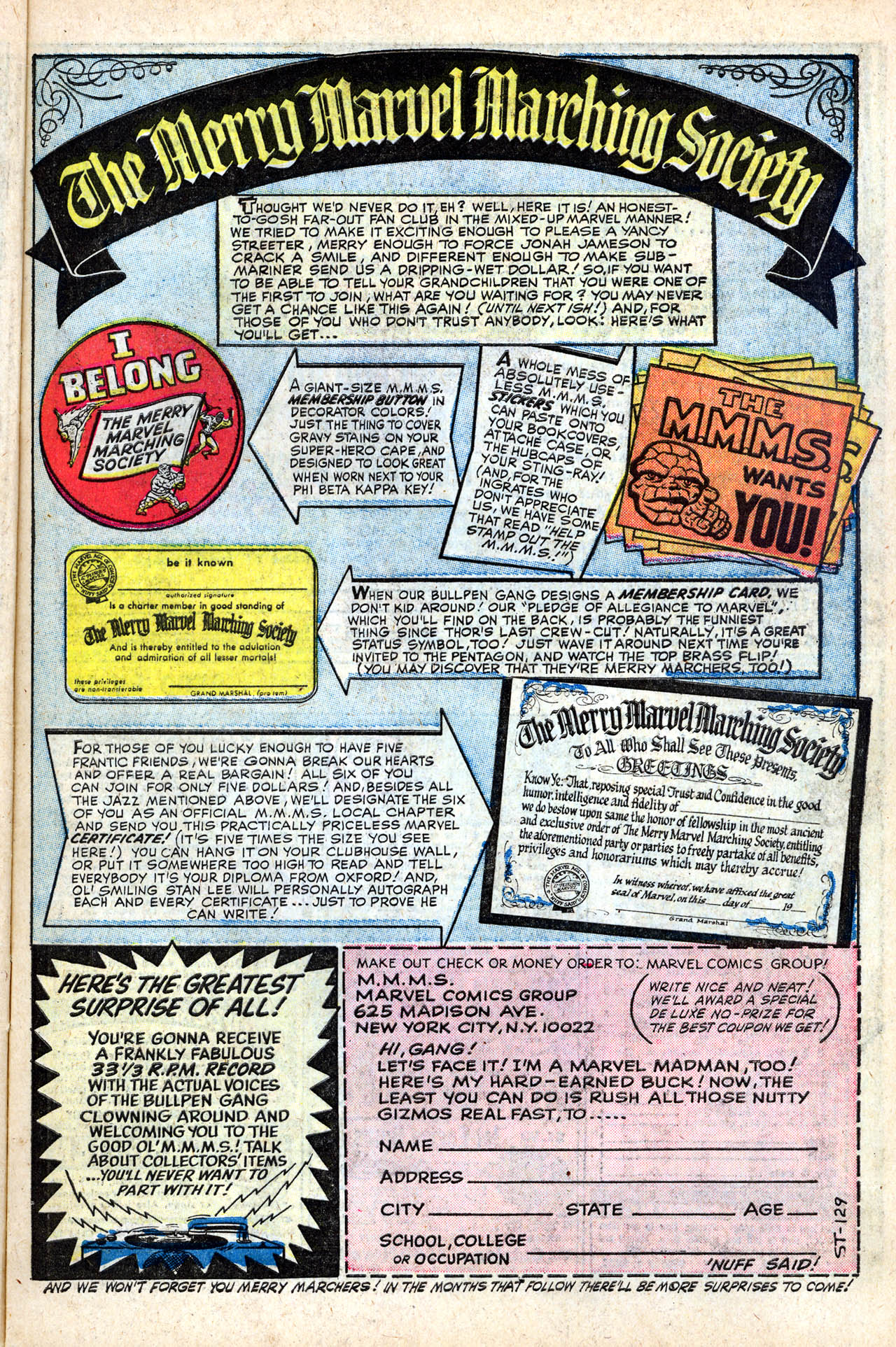 Read online Strange Tales (1951) comic -  Issue #129 - 7