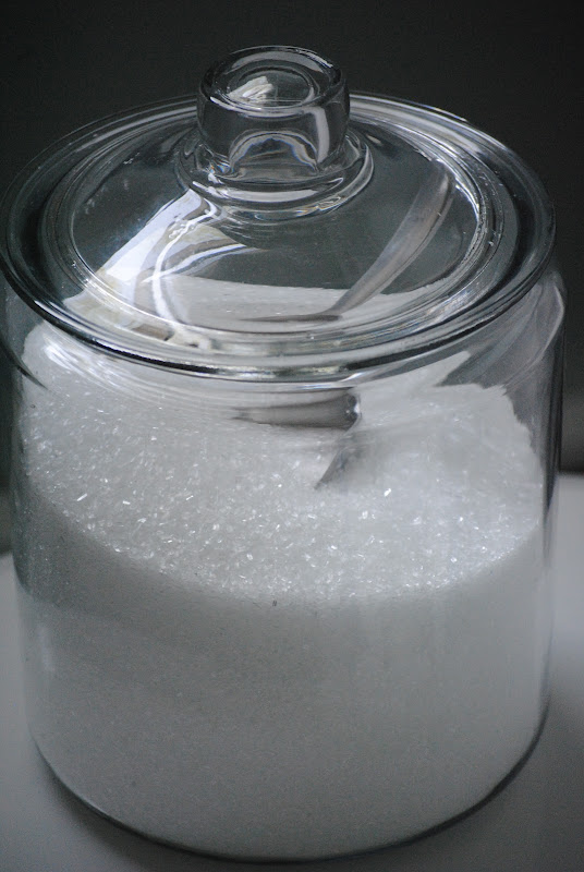 Epsom salt in jar