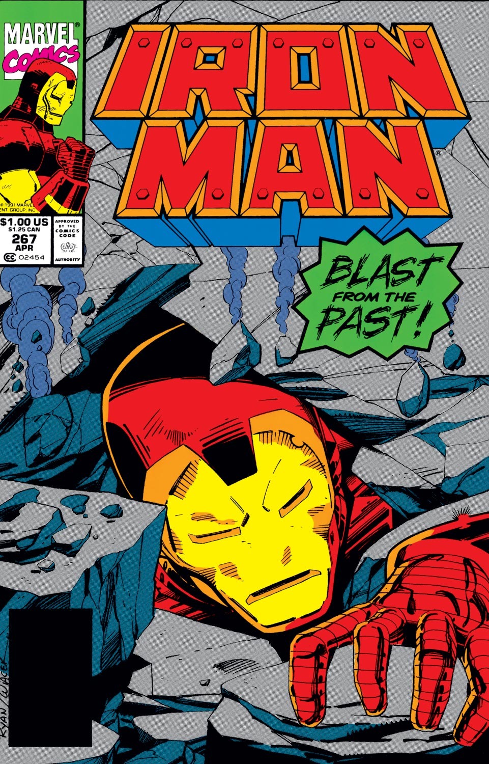 Read online Iron Man (1968) comic -  Issue #267 - 1