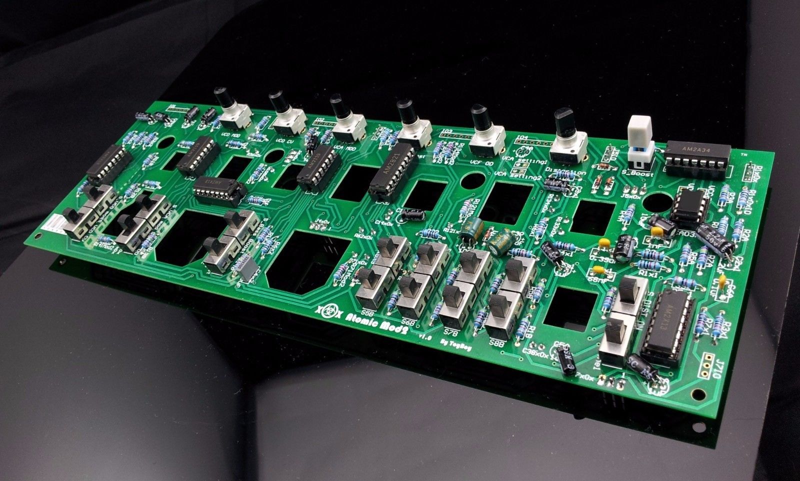 MATRIXSYNTH x0xb0x Atomic Mod II unassemble DIY kit for xoxbox