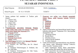 Kunci Jawaban Soal Sejarah Indonesia Kelas 10