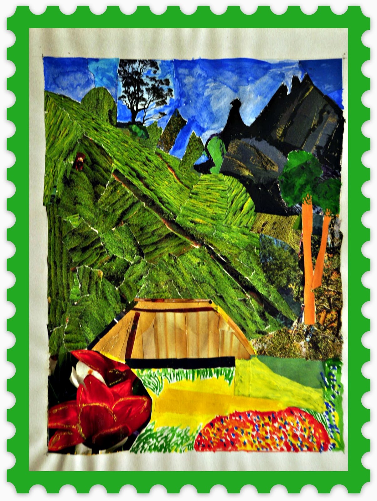 sabita's world: Paper Magic - Collage