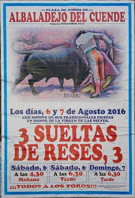 ALBALADEJO DEL CUENDE VIRGEN DE LAS NIEVES 2016 (CUENCA) FECARTOROS