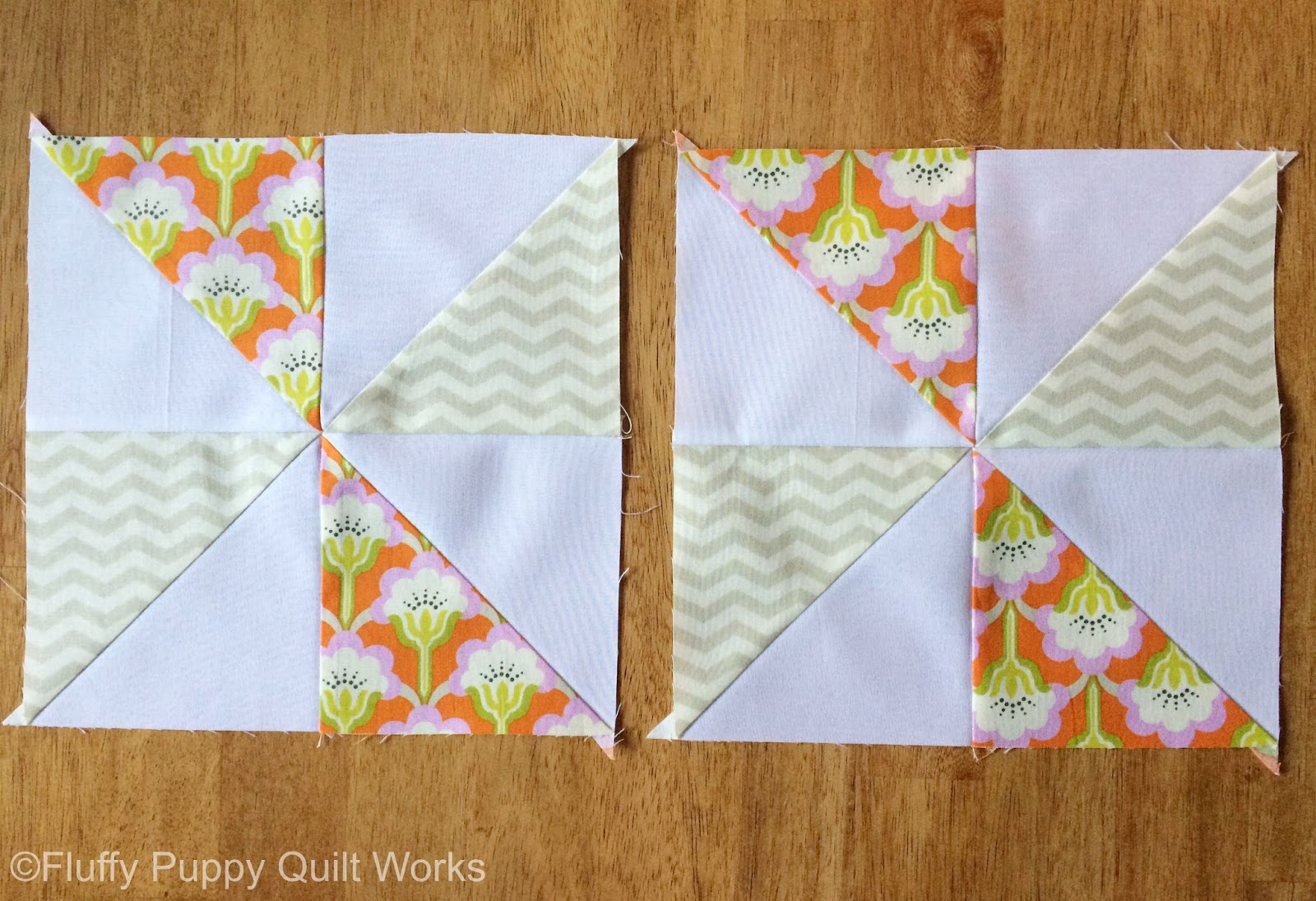 Fluffy Puppy Quilt Works Scrap Quilt 20162017 Block 10